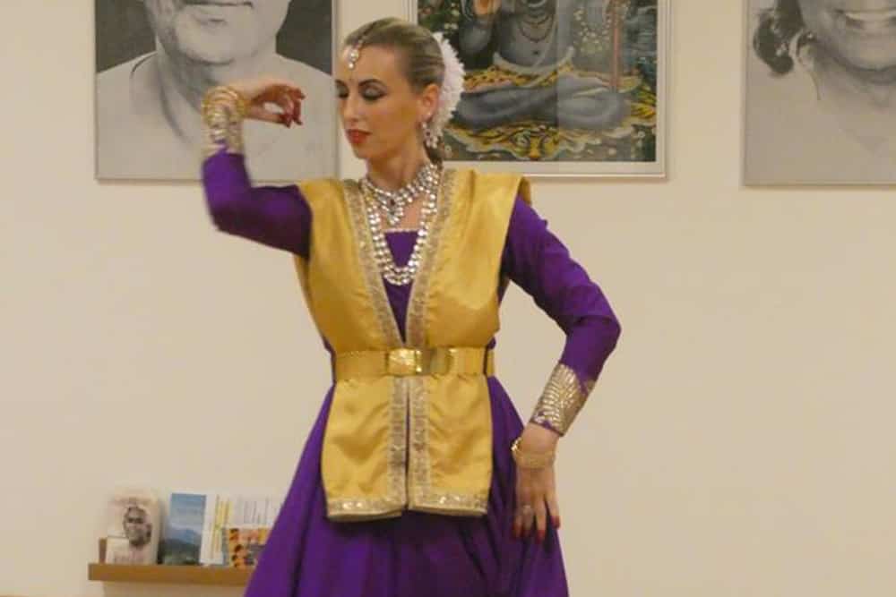 Danse Kathak avec Nathalie Masson