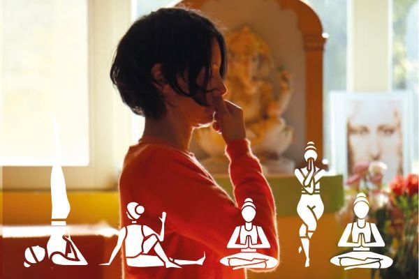 Yoga méditatif avec pranayama prolongé