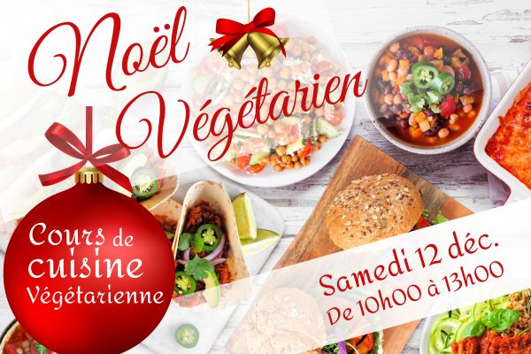Repas de fête végétarien